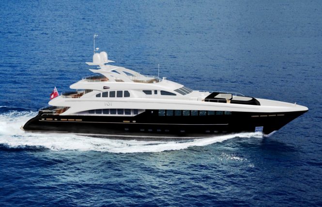 Luxury superyacht BLISS available in the Eastern Mediterranean this Easter vacations