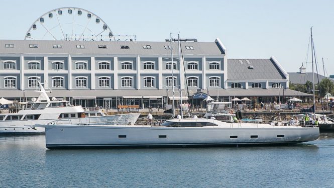 Sailing yacht THE POWER OF 2 at launch