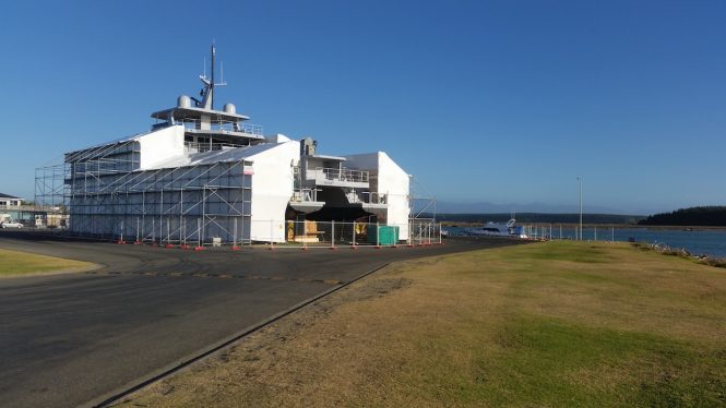 THE BEAST getting ready for launch in March - Photo © Rachael Steele