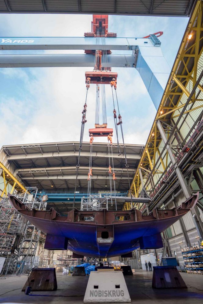 The keel laying section - Photo © Nobiskrug