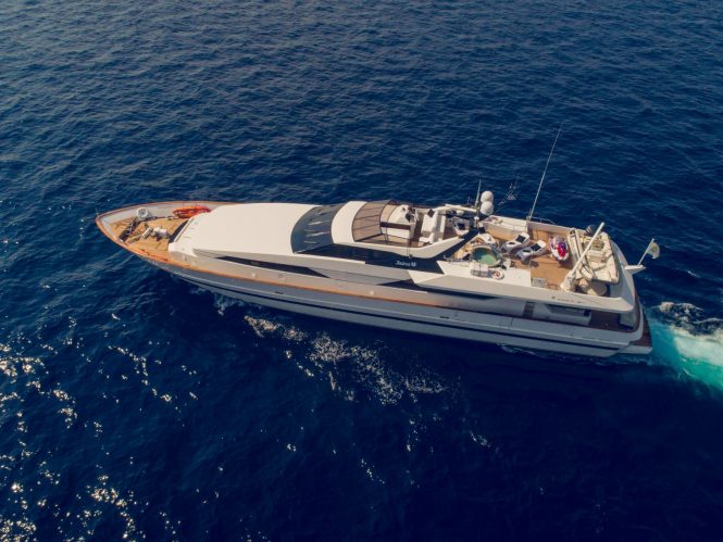 36m ANDREA available for charter in Greece