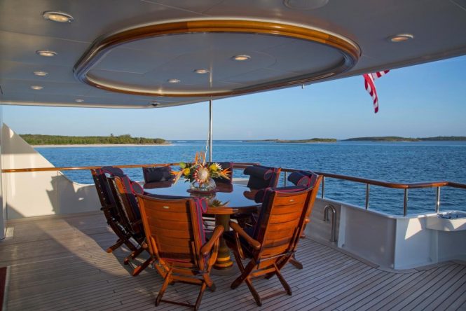 Alfresco dining possibility