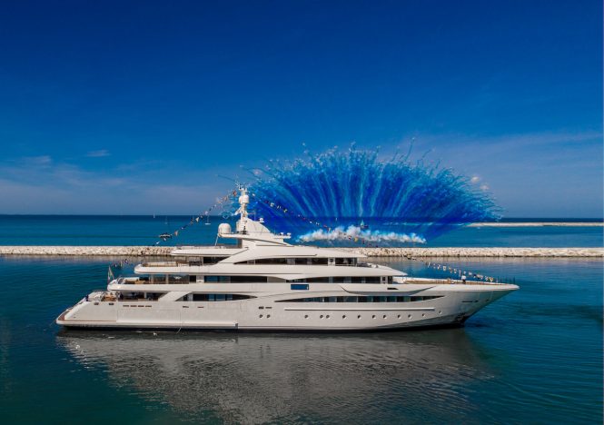 CRN 135 superyacht launched - Photo © CRN Yachts