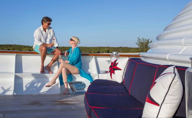 Enjoying the superyacht lifestyle