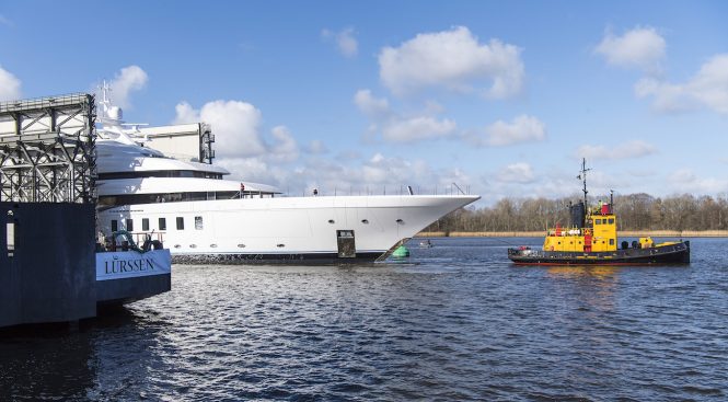 MADSUMMER yacht at her launch - Photo © Klaus Jordan
