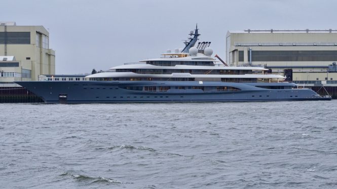 Mega yacht FLYING FOX by Lurssen - Photo © DrDuu