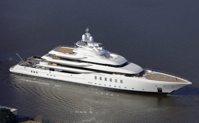Mega yacht MADSUMMER launched - Photo © Carl Groll