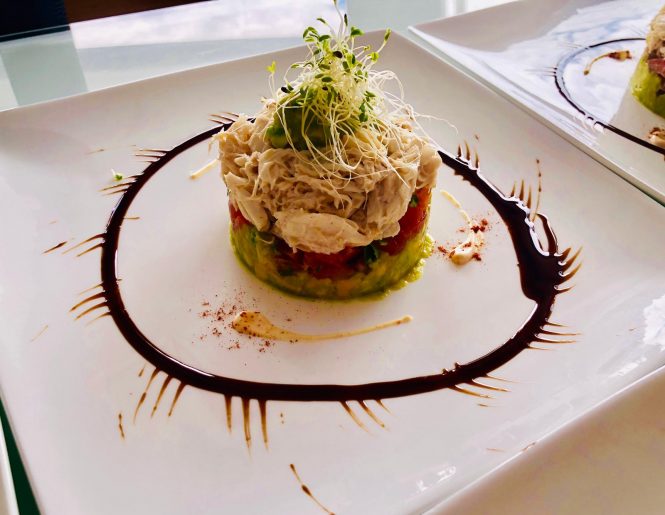 Delicious meals prepared by your personal Chef Melissa on board