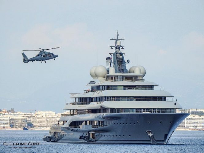 Flying Fox superyacht of 136m - Photo © Guillaume Conti