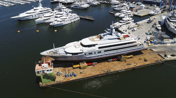 Aerial view of ATOMIC