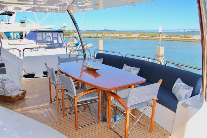 Exterior dining area