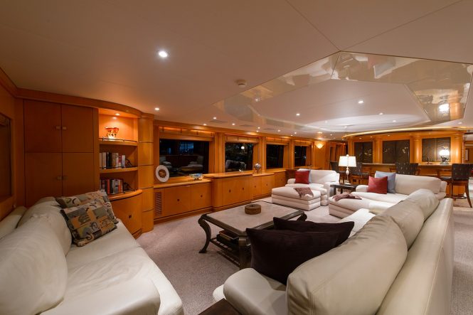 Luxury saloon aboard SAVANNAH
