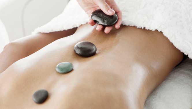 Spa treatment on board LADY E