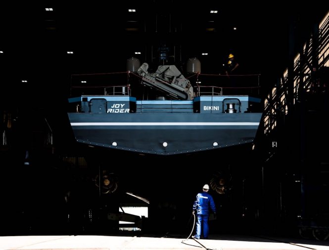 DAMEN YS4508 JOY RIDER aft view