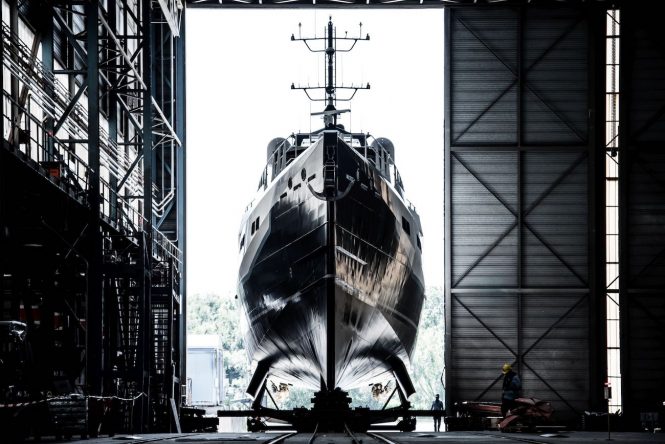 DAMEN YS4508 JOY RIDER in the shed