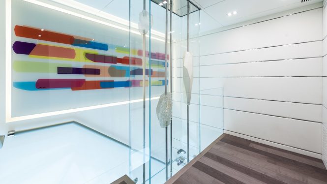 Interiors with modern, contemporary decor