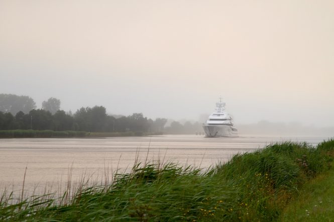 Madsummer mega yacht by Lurssen - Photo © Andreas Jens