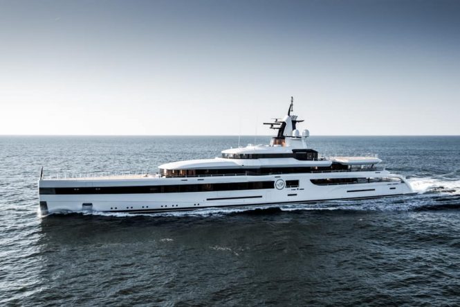 Spectacular Feadship superyacht LADY S