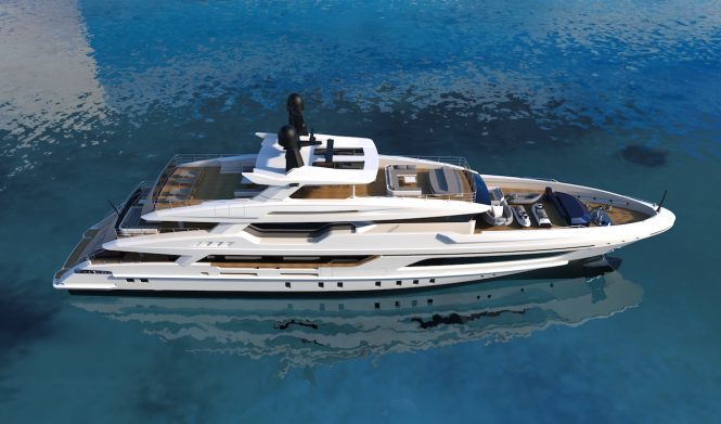 Baglietto hull no.10233 rendering