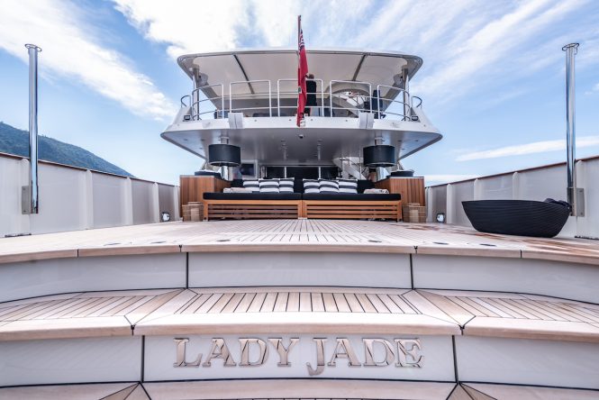 41m LADY JADE Exterior Aft area After Refit - PHOTO CREDIT VALERIO PARDI