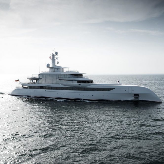 EXCELLENCE mega yacht - Photo credit Tom Van Oossanen