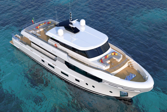 Bow aerial rendering