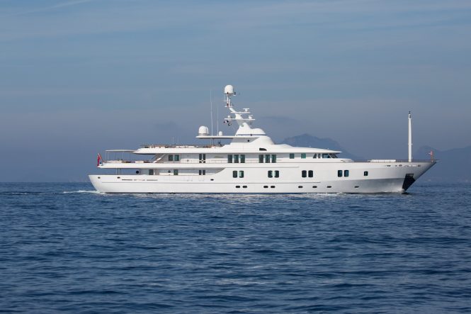 Classic motor yacht KATHARINE