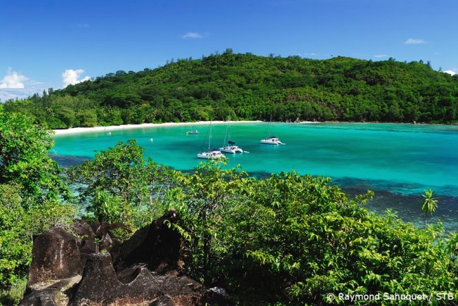 Luxury catamaran yachts in the Seychelles - Photo © Seychelles Tourism Board