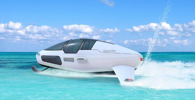 DeepSeaker DS1 running on the water - Image © iSpace2O