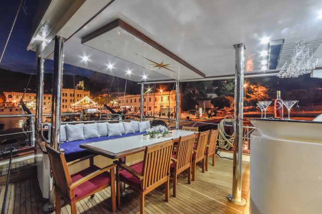 Alfresco dining options for warm summer nights