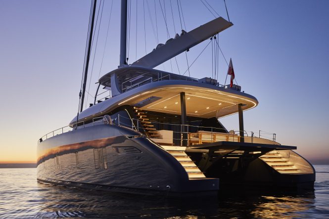 Sunreef 80 catamaran yacht - sistership to GENNY