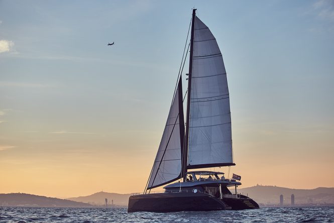 Sunreef 80 sailing catamaran yacht - sistership to ABOVE