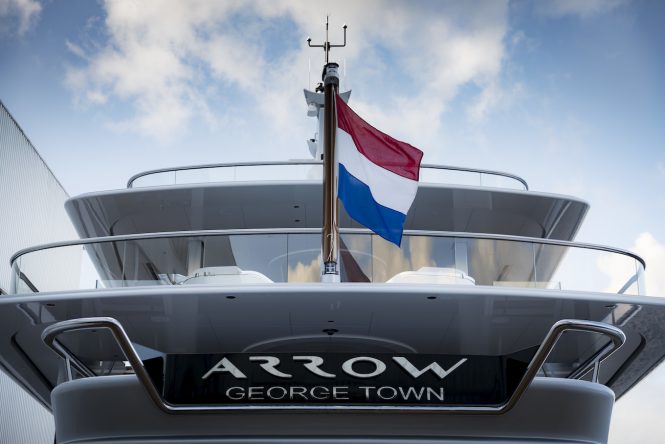 ARROW - aft view - Photo © Feadship