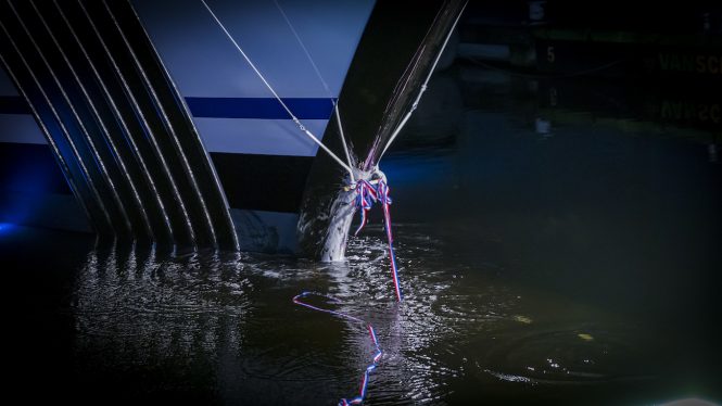 Christening ceremony - Photo © Feadship