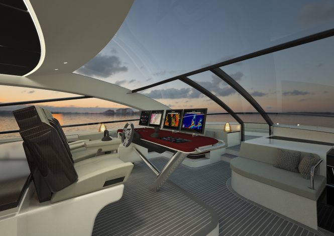 Super Sportivo GTO100 wheelhouse