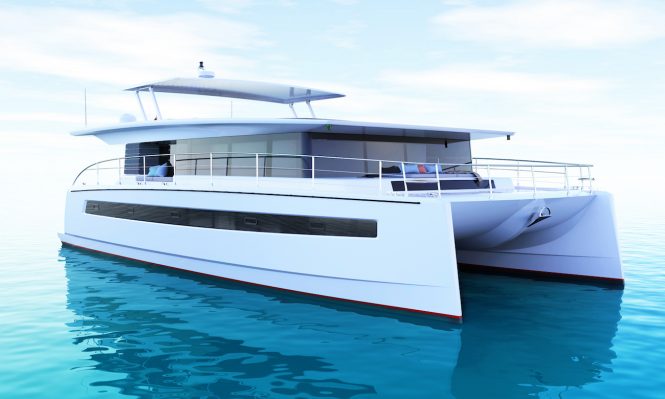 catamaran yacht Silent 60