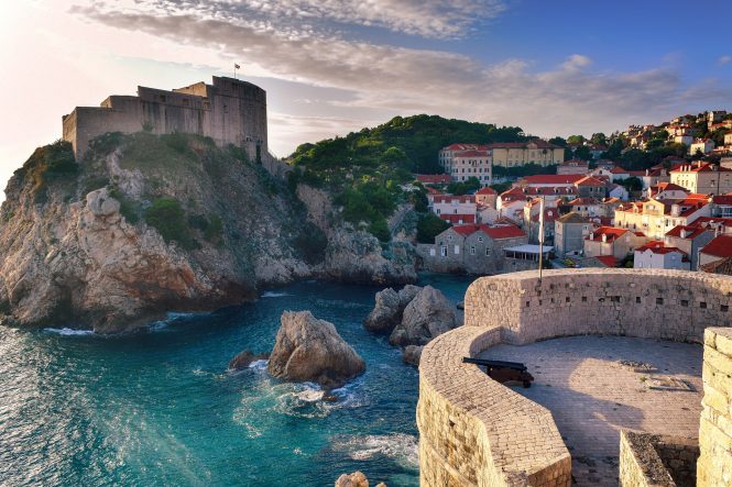 Dubrovnik in Croatia - a fantastic city to cruise to on a charter yacht