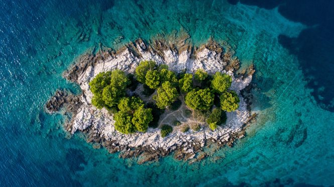 Spectacular little island in Croatia