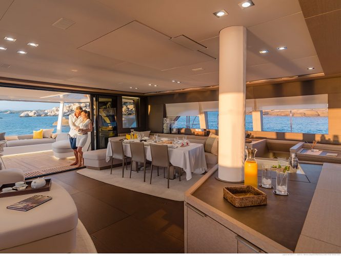 Spacious interiors to retreat to