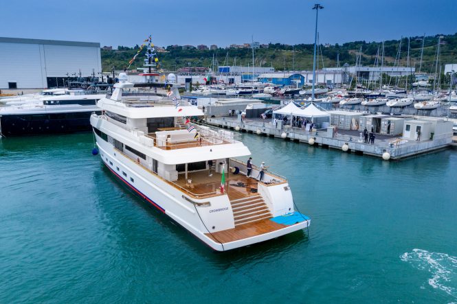 CdM super yacht Crowbridge launched - Photo CdM