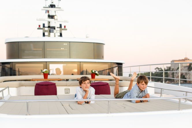 Luxury charter yacht MIA offers family-friendly charter vacations