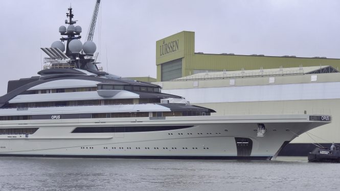 Motor yahct OPUS by Lurssen -Photo © DrDuu