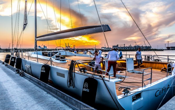 Solaris 111 sailing yacht CEFEA Boat delivery from Forlì (FC) to Marina di Ravenna (RA) Forlì, 10 agosto 2020 © Solaris/ZGN