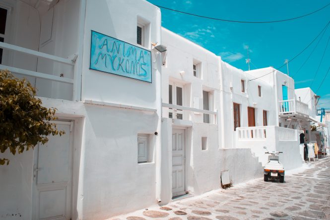 Mykonos in Greece