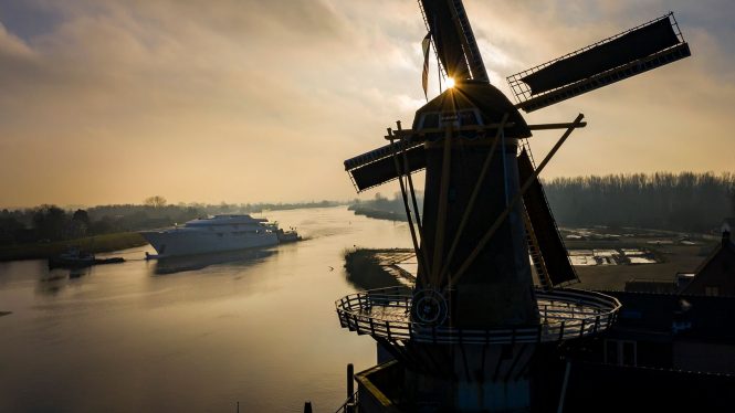 Motor yacht BOARDWALK in the Netherlands to be delivered in 2021 - More photos to be published soon