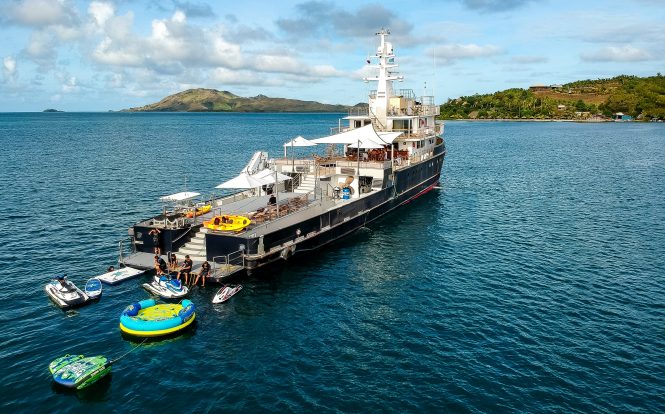 Luxury superyacht LATITUDE