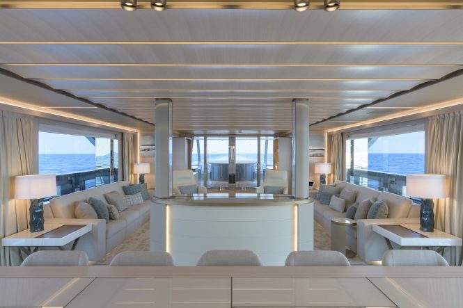 Rossinavi-Vector 50 motor yacht EIV saloon -Photo credit by Michele Chiroli