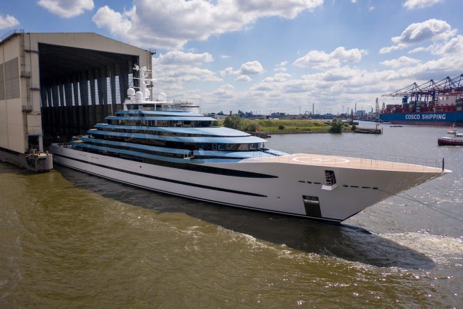 mega yacht Kaos ex Jubilee - © Klaus Jordan