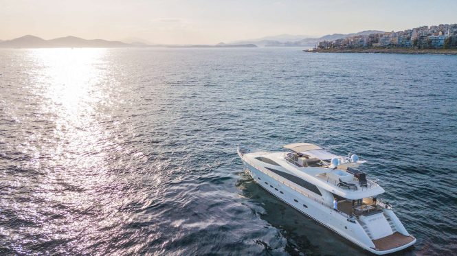 Motor yacht AMER-ICA available in Greece