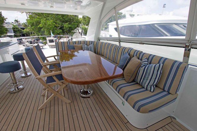Aft deck